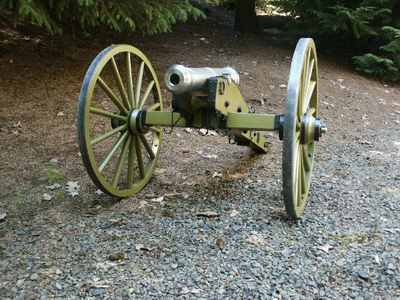 customer photographs of cannons fabricated with our cannon wheels - R ...